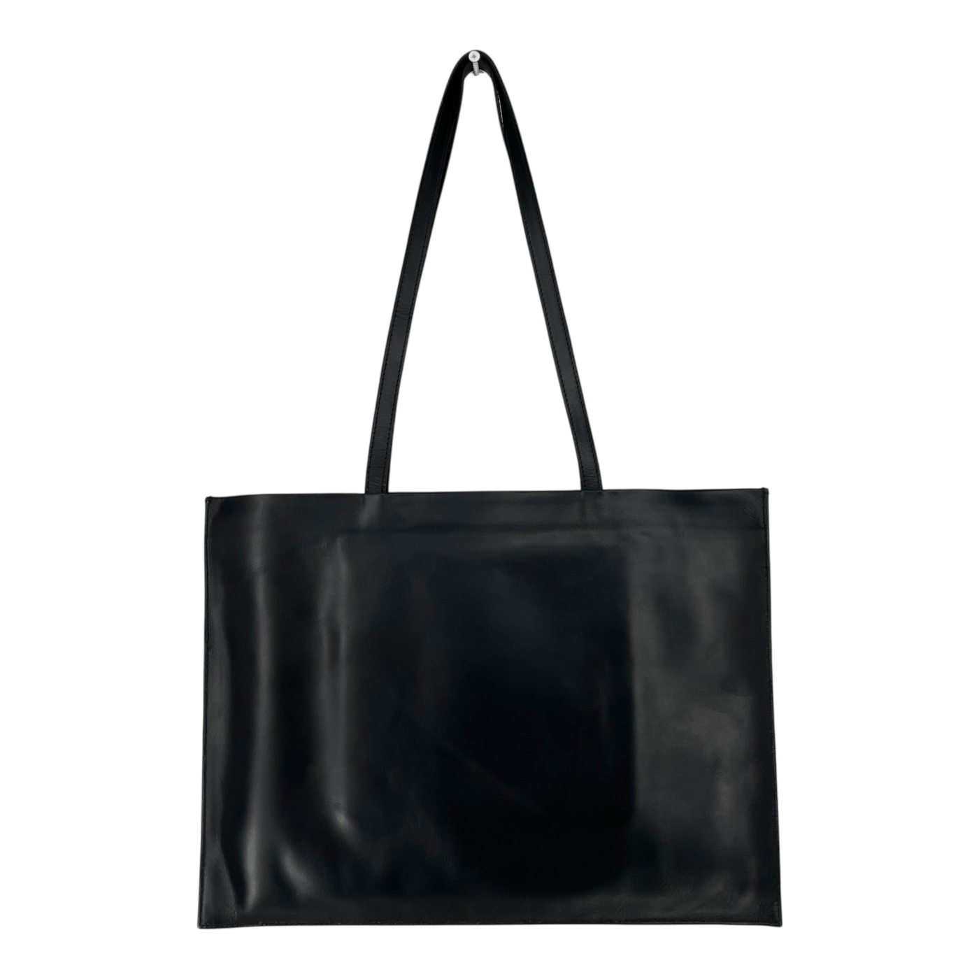 Holzrichter leather laptop bag, black