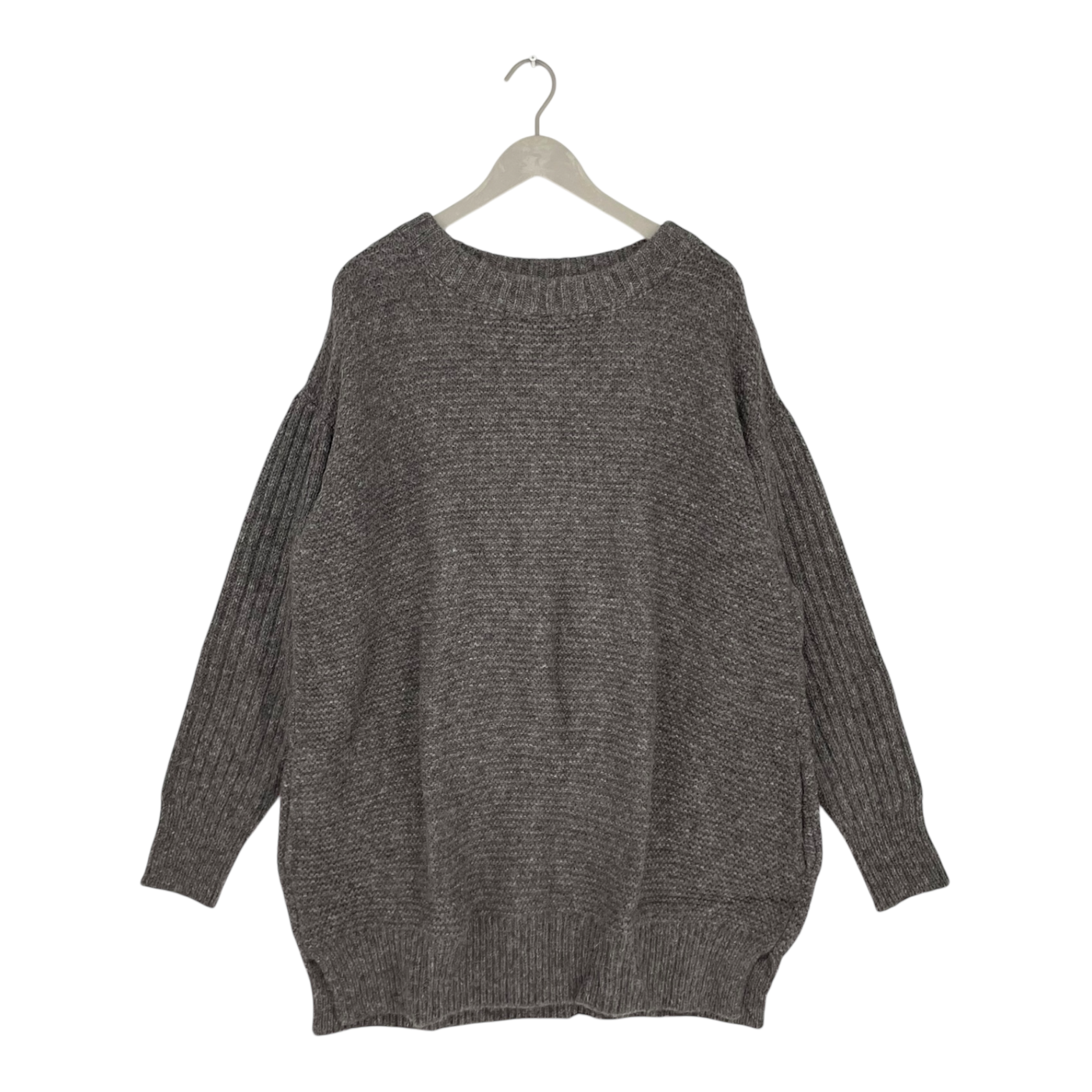 KARINFRAIDENRAIJ oversize knitted sweater, grey | woman M