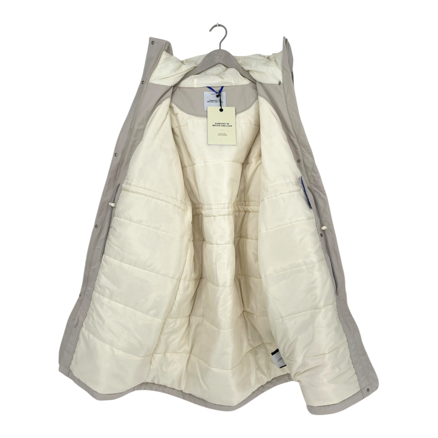 Embassy of Bricks and Logs cassis utility parka, sand | unisex S