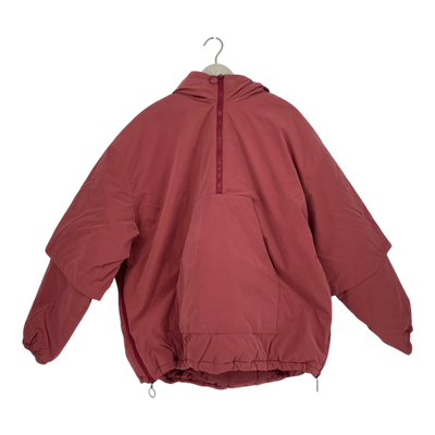 Embassy of Bricks and Logs skorped popover jacket, burgundy | unisex L