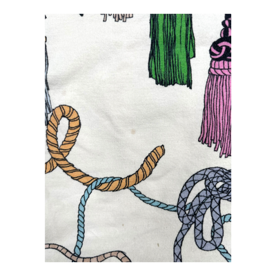 Mini Rodini dress, tassels | 140/146cm