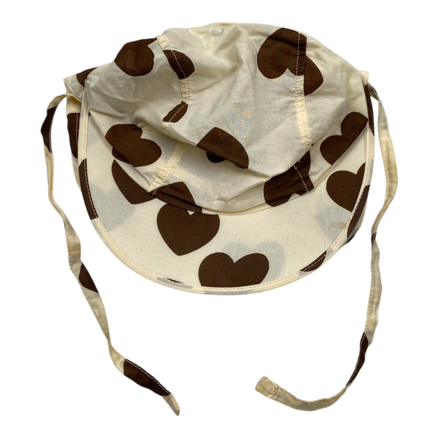 Mini Rodini summer cap, hearts | 52/54cm