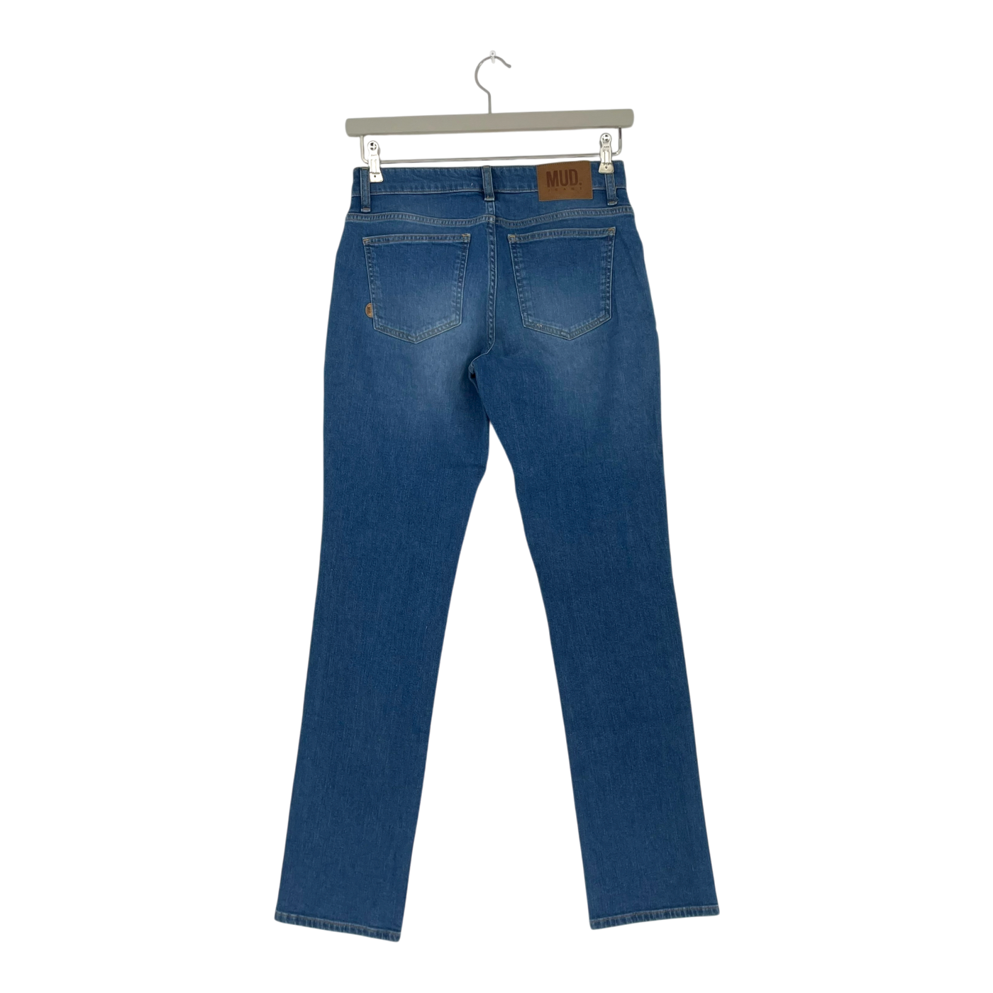 Mud Jeans logan slim jeans, denim blue | woman 27/34