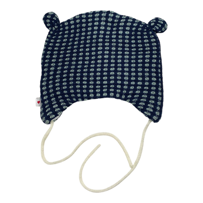 Reima wool beanie, navy blue | 6-9m