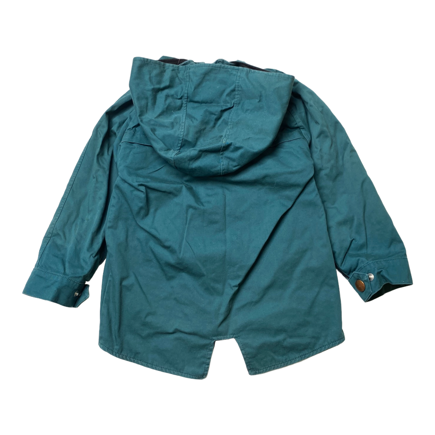 Aarre hooded parka, teal | 98/104cm