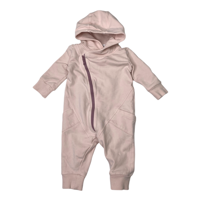 Gugguu sweat jumpsuit, pink | 62cm