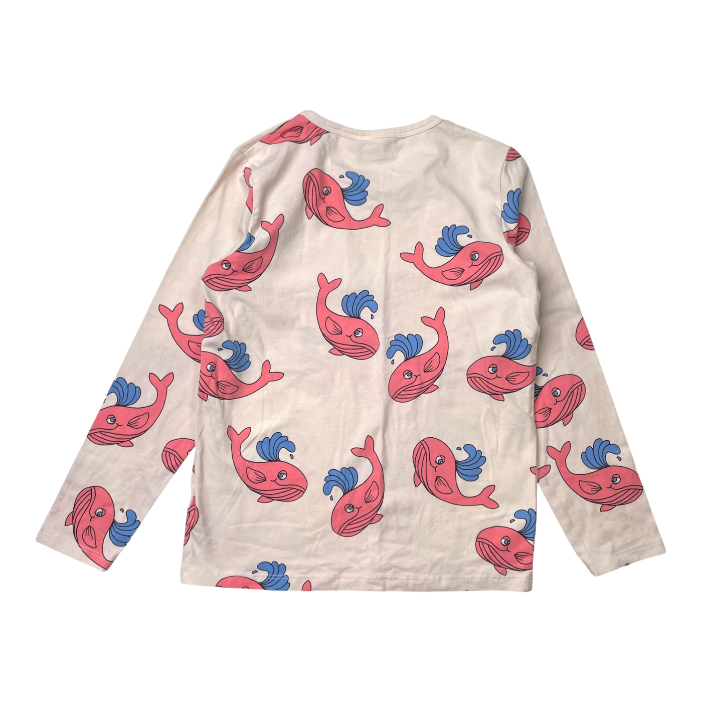 Mini Rodini shirt, whale | 128/134cm