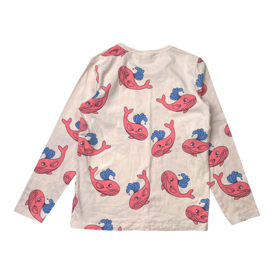 Mini Rodini shirt, whale | 128/134cm