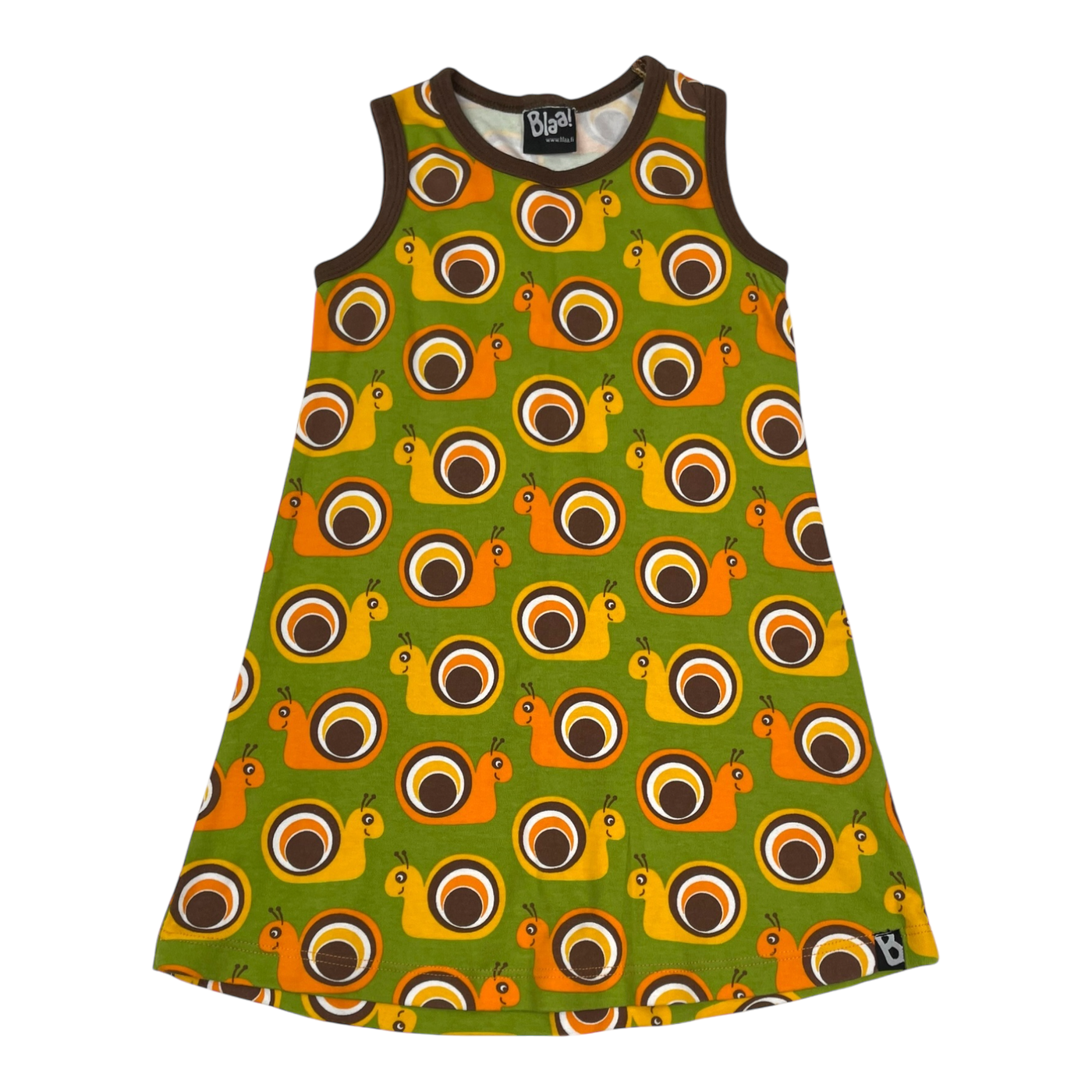 Blaa sleeveless dress, snail | 92cm