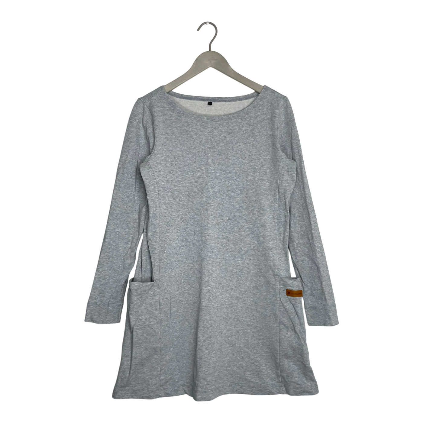 Ommellinen sweat lea tunic, grey | woman L