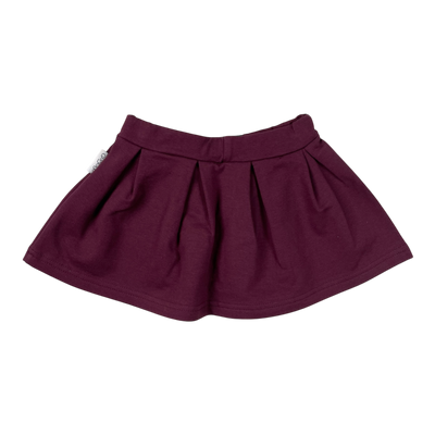 Gugguu sweat skirt, burgundy | 86cm