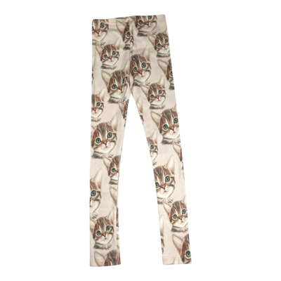 Metsola rib leggings, kitten | 134/140cm