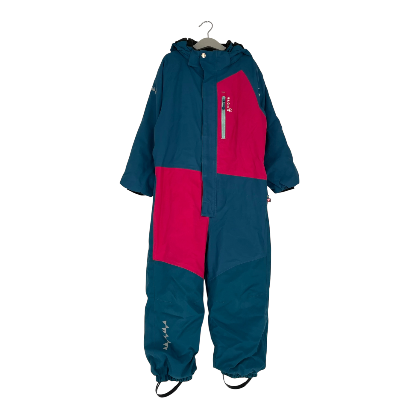 Isbjörn halfpipe overall, teal/smoothie | 122cm