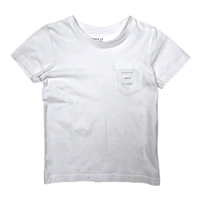 Makia t-shirt, white | 98/104cm