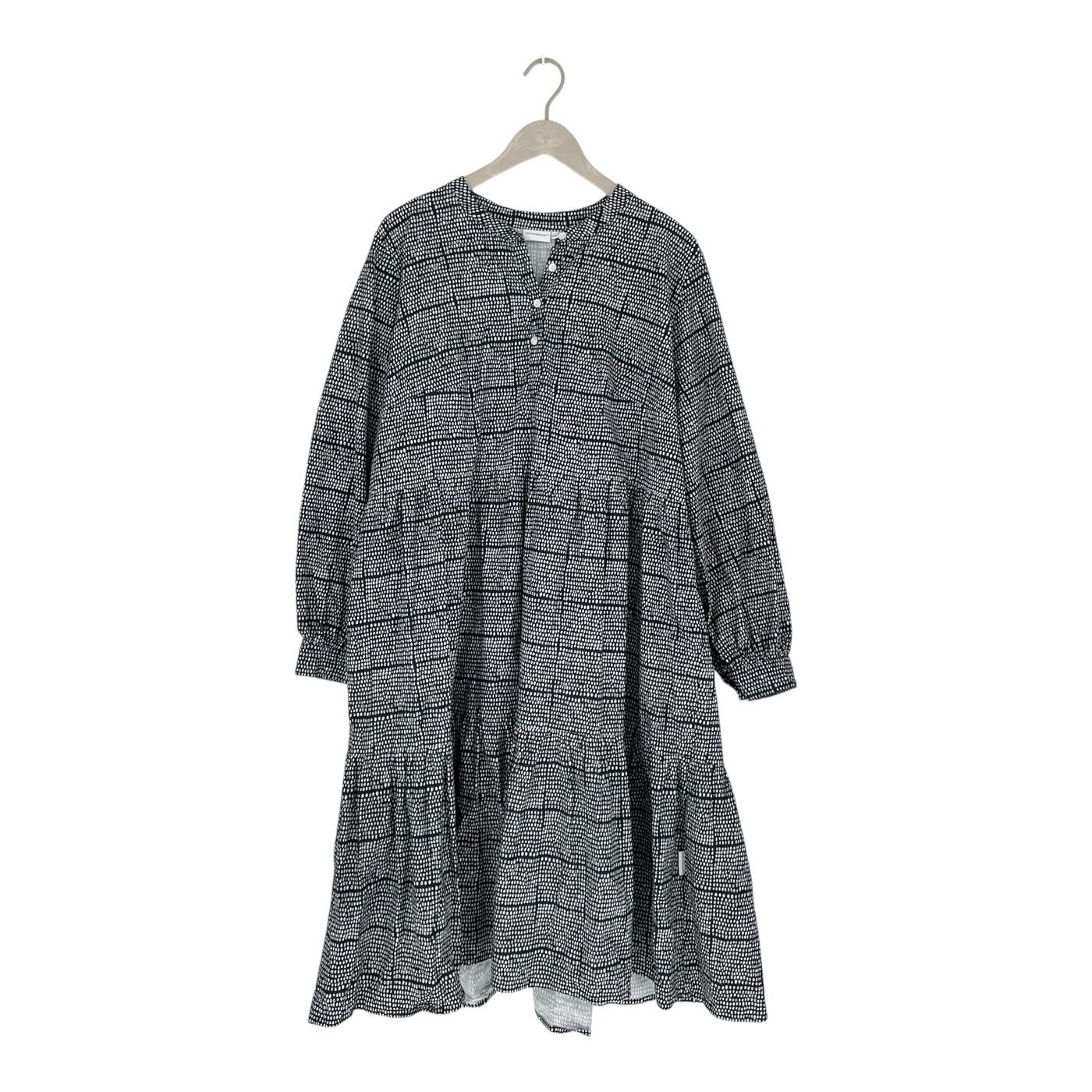 Versonpuoti hertta dress, white drops | woman XXL