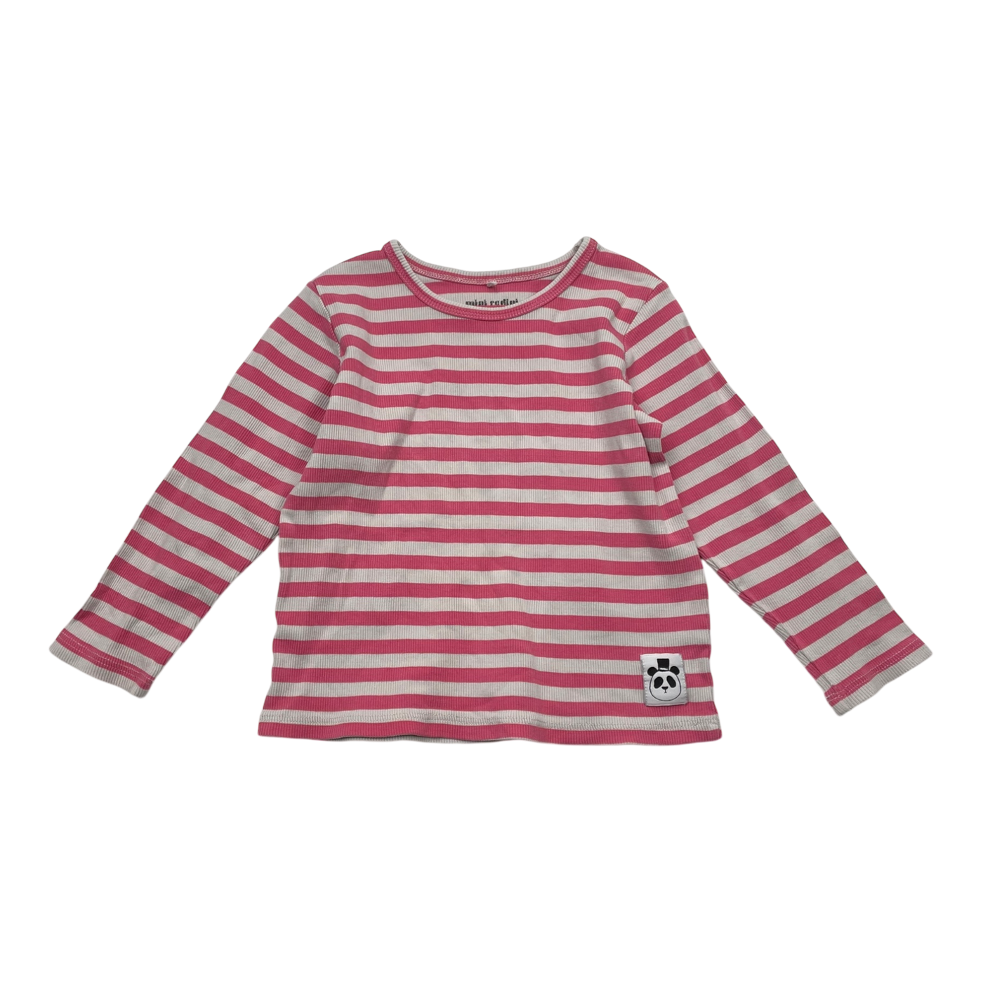 Mini Rodini rib shirt, stripes | 92/98cm