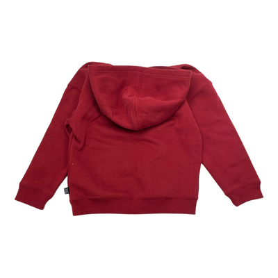 Puma sweat hoodie, dark red | 128cm