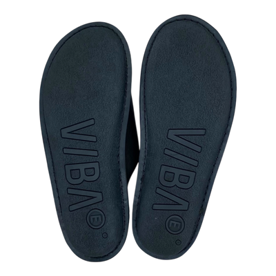 VIBAe Roma leather slippers, preto black | 47