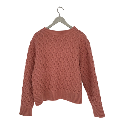 Uhana merino sweater, salmon pink | woman XL