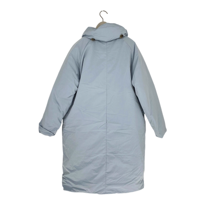Embassy of Bricks and Logs kingsgate puffer coat, baby blue | woman L