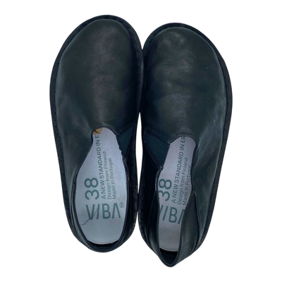 VIBAe Zuma leather shoes, preto black | 38