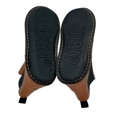 VIBAe Helsinki leather boots, cognac brown | 38