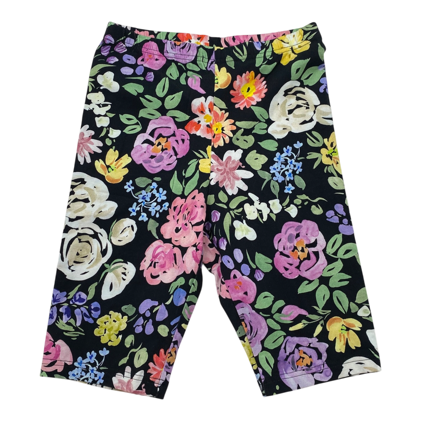 Versonpuoti biker shorts, flowers | 146cm