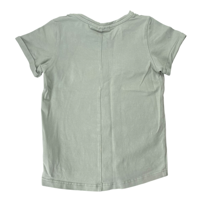 Gugguu logo t-shirt, tea green | 92cm