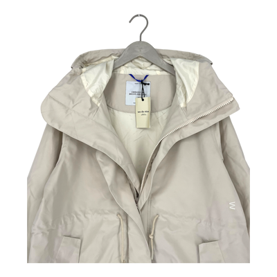 Embassy of Bricks and Logs parka coat, beige | woman S