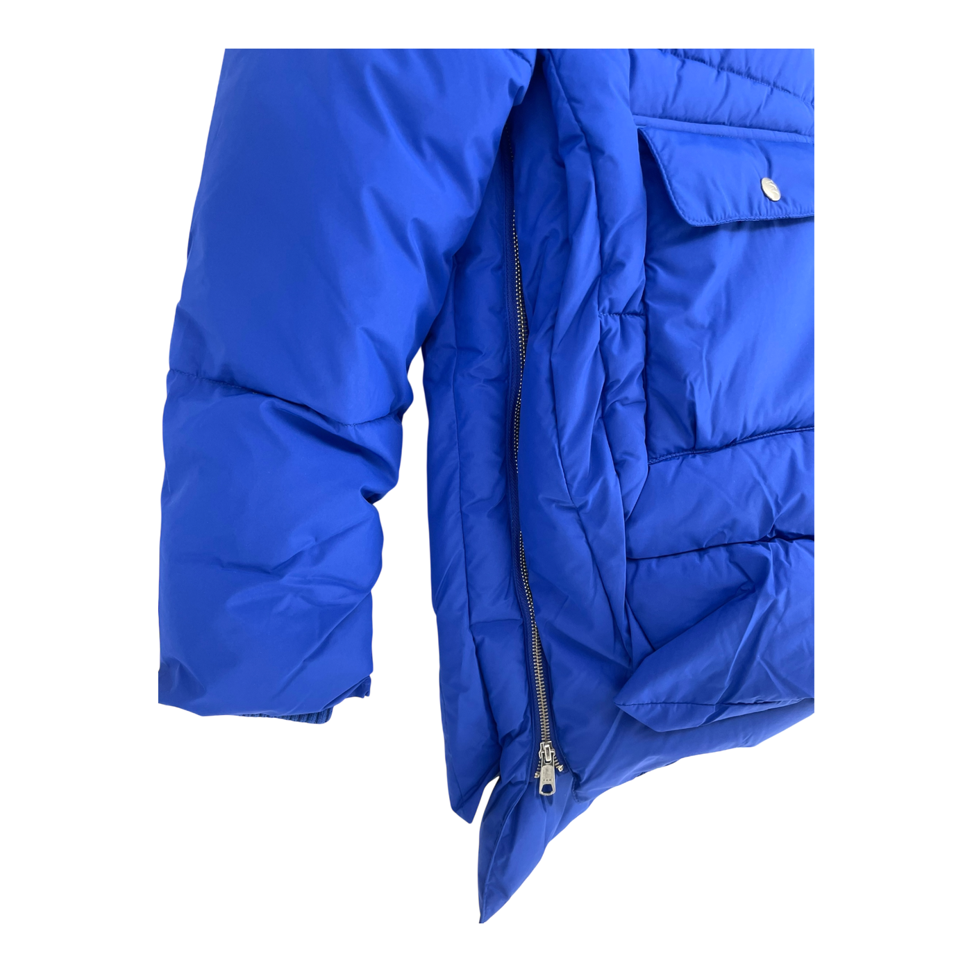 Embassy of Bricks and Logs Lyndon puffer jacket, blue | woman XS