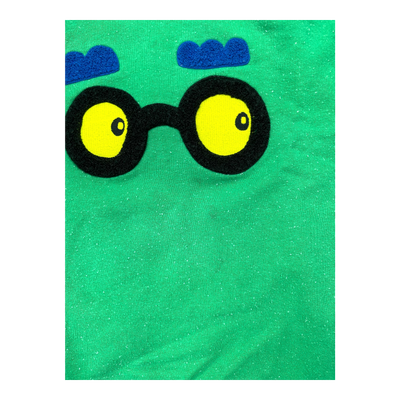 Papu giant kid pepper hoodie, green | 134/140cm
