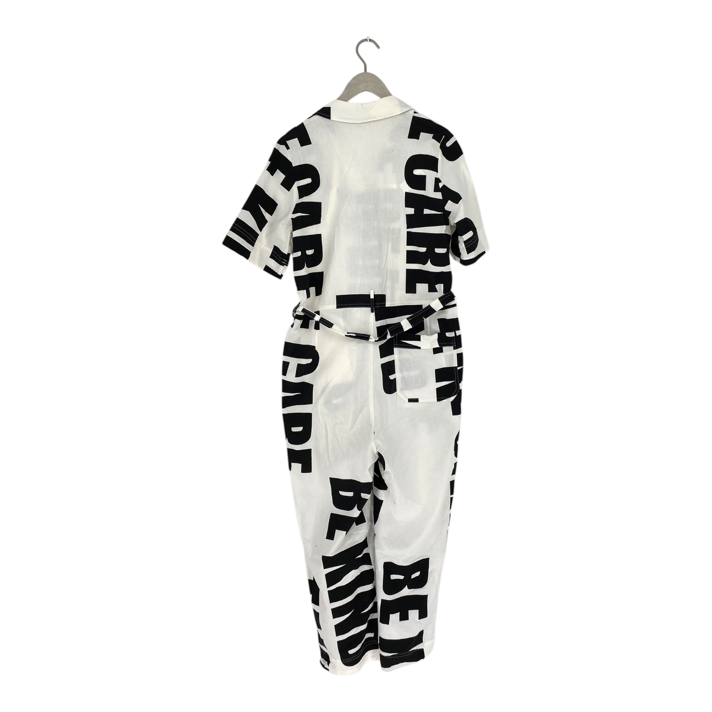 Vimma woven jumpsuit, black / white | woman S