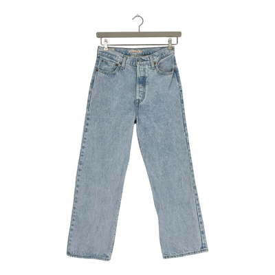 Levi's ribcage straight ankle jeans, washed denim | woman W28