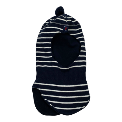 Polarn O. Pyret merino balaclava, stripes | 56/58cm