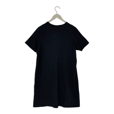 Versonpuoti t-shirt dress, black | woman L