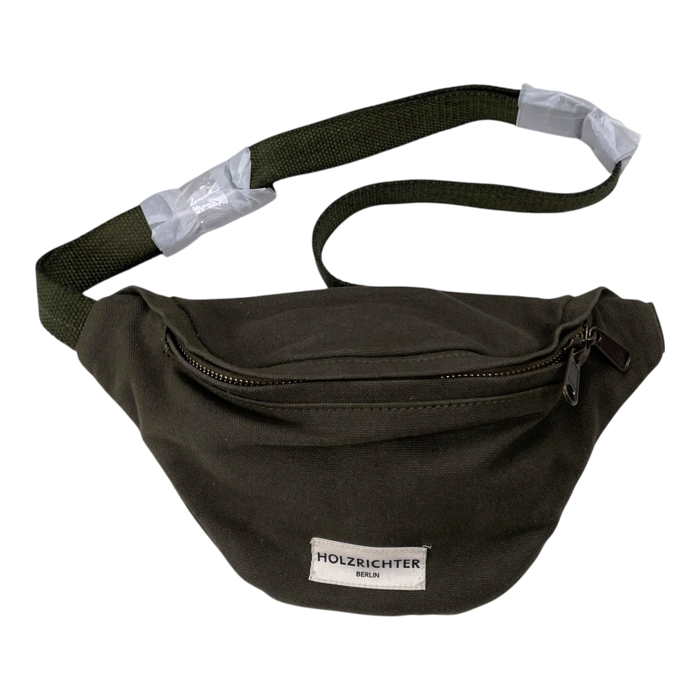 Holzrichter canvas bumbag, hunter green