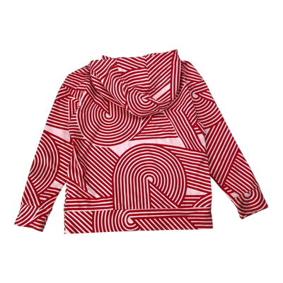 Reima luotaus hooded shirt, red | 122cm