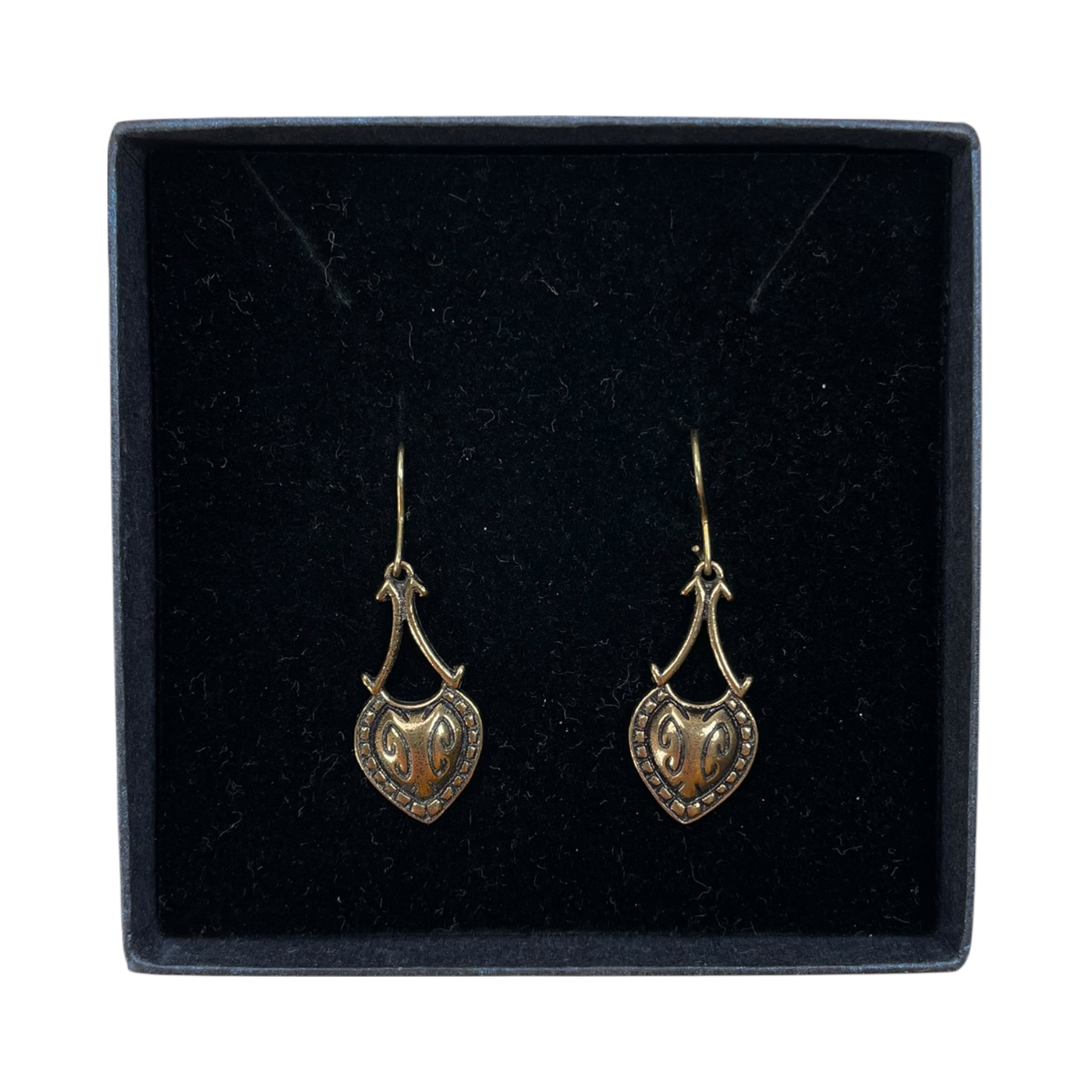 Kalevala Koru helinä earrings, bronze