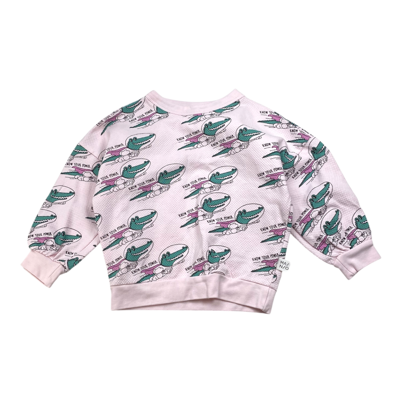 Mainio sweatshirt, pink | 86/92cm