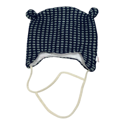 Reima wool beanie, navy blue | 6-9m