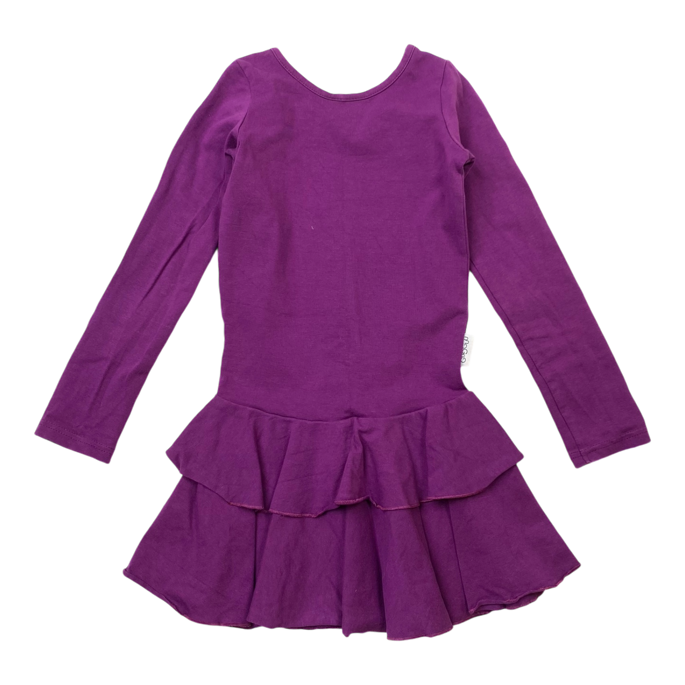 Gugguu frilla dress, purple | 104cm