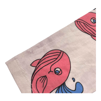 Mini Rodini shirt, whale | 128/134cm