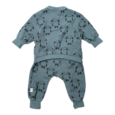 Mainio waffle jumpsuit, a magical creature | 62/68cm