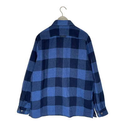 Fjällräven canada flanell shirt, blue | man XL