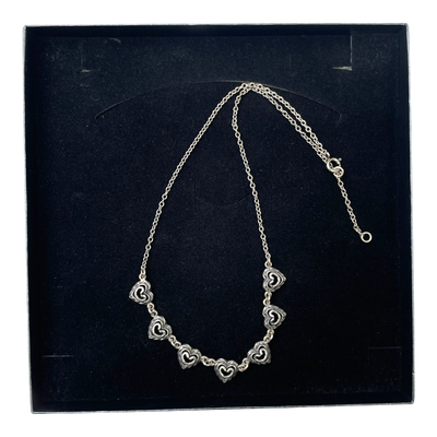 Kalevala Koru talon sydän necklace, silver