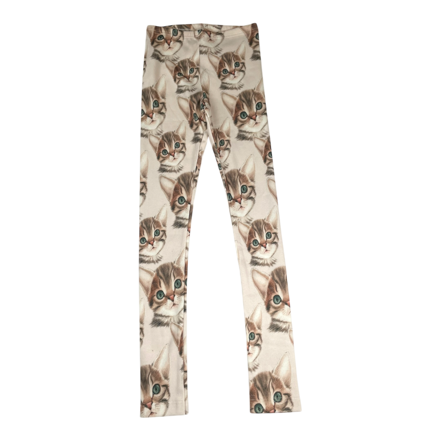 Metsola rib leggings, kitten | 134/140cm