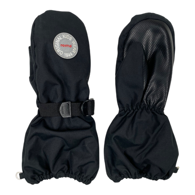 Reima olhava midseason gloves, black | 6-8y