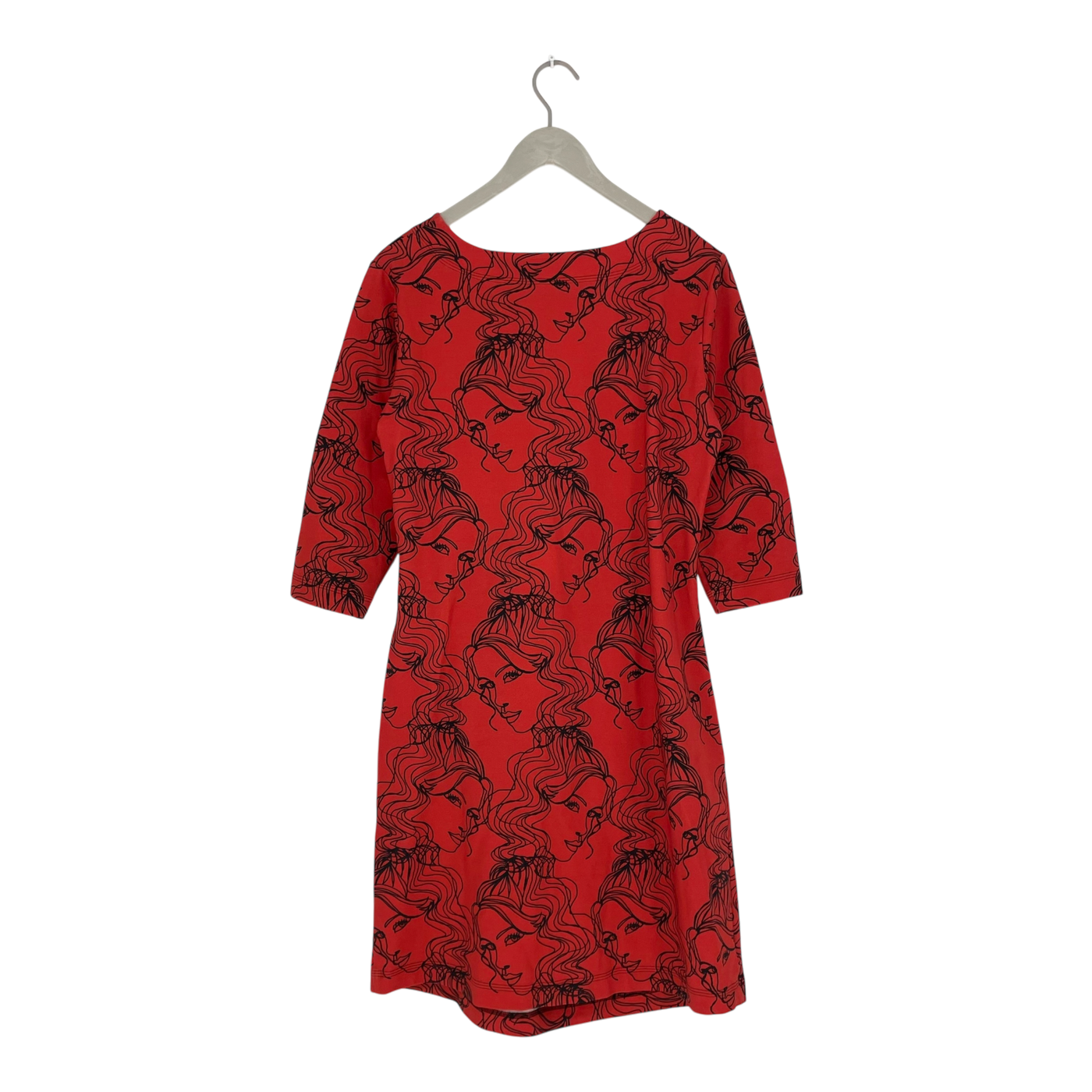 Ommellinen knot 3/4 sleeve tunic, faces | woman L
