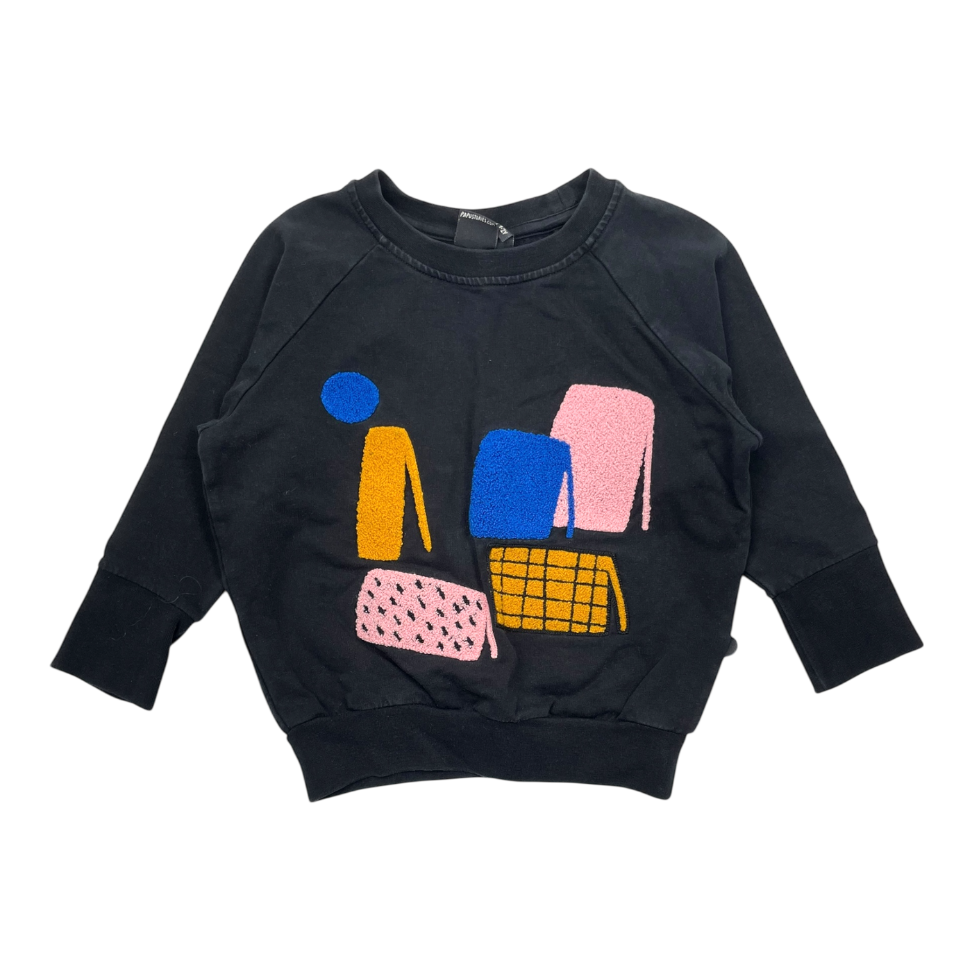 Papu sweatshirt, black | 86/92cm
