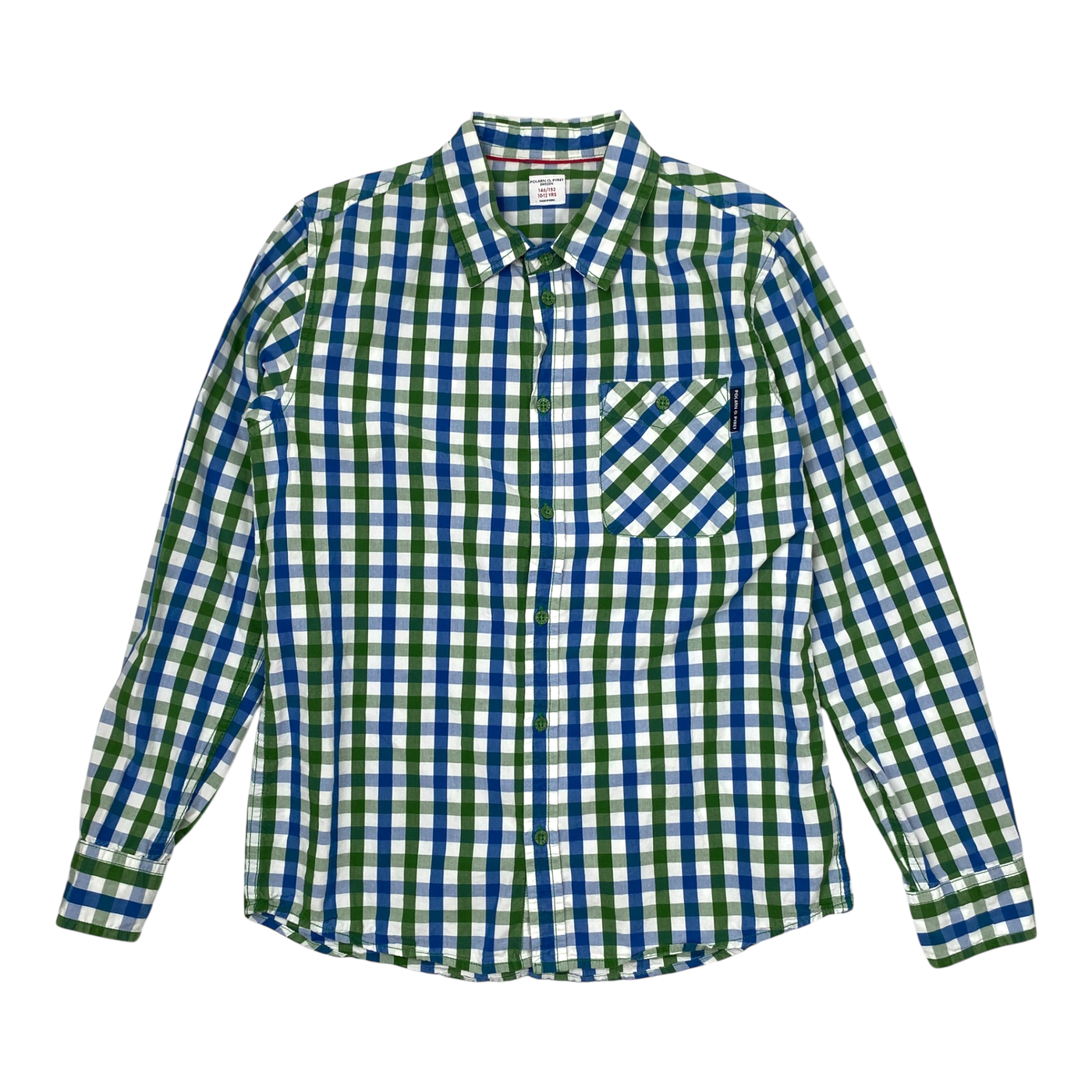 Polarn O. Pyret buttoned shirt, multicolor | 146/152cm